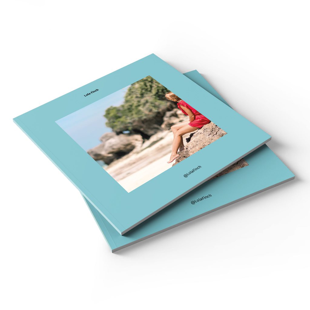 Instagram book packshot