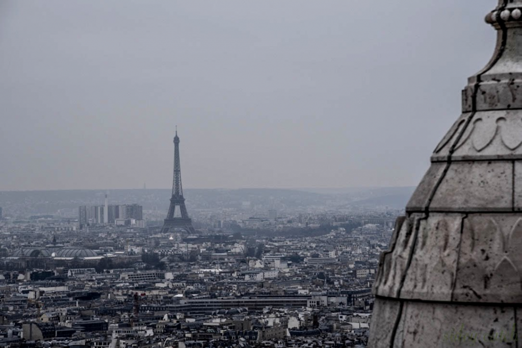 Eiffel Tower view from Sacre Coeur