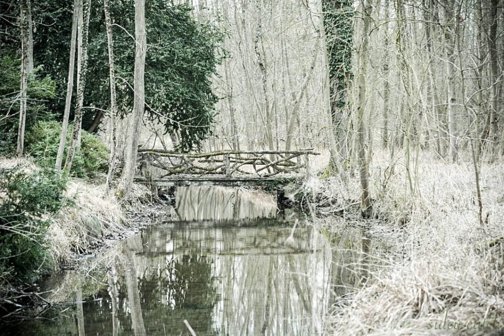 Winter in Chantilly, France