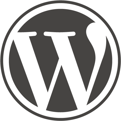 The wordpress logo 