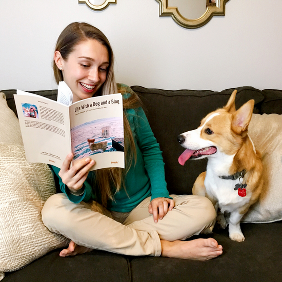Life with a dog and a blog - Melody and Gatsby rad their blook
