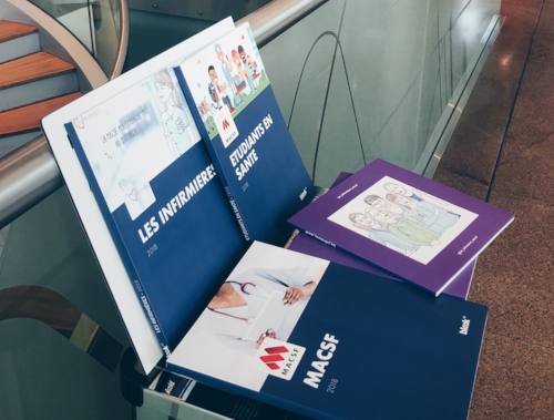 The displayed blooks of the MACSF