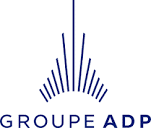 Logo of the ADP group 