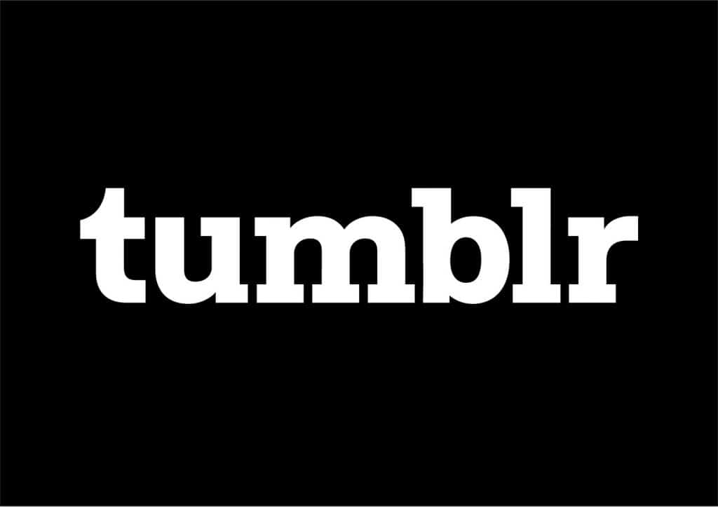 The Tumblr logo 