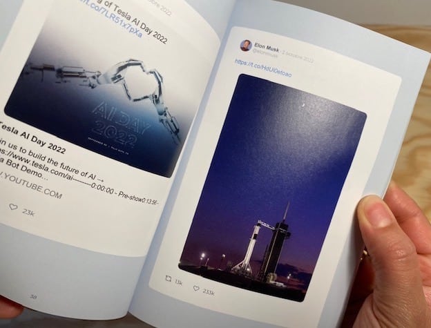 print your tweets book and immortalize all your memories